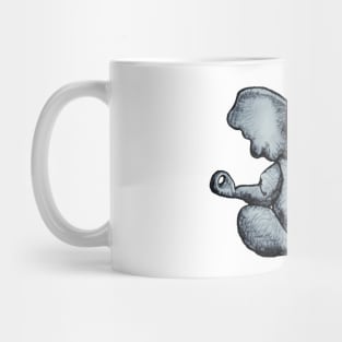 Yoga Pose Elephant Mug